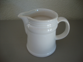 Witte kan - aardewerk voormalig DDR - vintage - VERKOCHT
