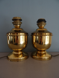 Lampvoet - goud- koperkleur - vintage - VERKOCHT