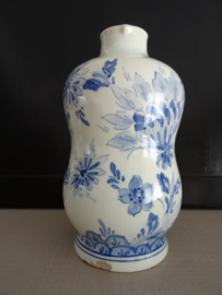 Delfts blauw kruikje - De zwarte kip anno 1857 - VERKOCHT