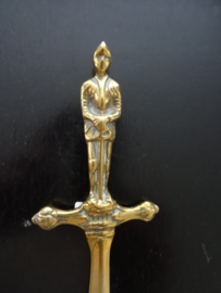Briefopener - messing - VERKOCHT