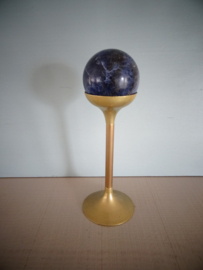 Marmeren bal - 1 stuk - blauw - VERKOCHT