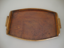 Brocante houten dienblad - klein model - VERKOCHT