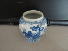 Gemberpotje - Chinees - blauw/wit - VERKOCHT