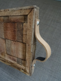 Houten dienblad - VERKOCHT