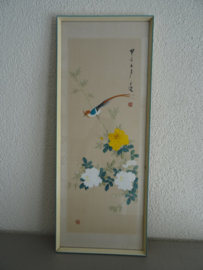 Langwerpig Chinees schilderij - VERKOCHT