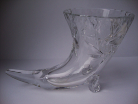 Hoorn  - glas / kristal - VERKOCHT