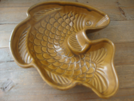 Puddingvorm vis brocante vintage - VERKOCHT