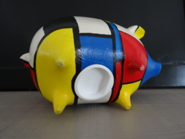 Spaarvarken - Mondriaan - spaarpot - VERKOCHT