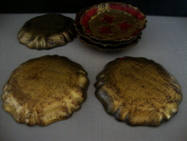 Vintage onderzetters - Italiaans - VERKOCHT