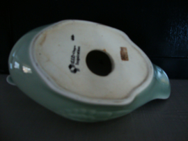 Beeld eend - celadon - lichtgroen - VERKOCHT