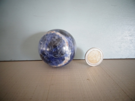 Marmeren bal - 1 stuk - blauw - VERKOCHT