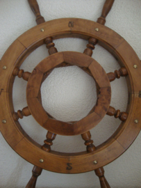 Houten roer - decoratie - VERKOCHT