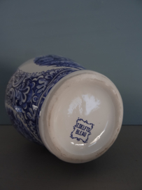 Vaas T. Delfts blue - molen - Hollands - Delfts blauw - VERKOCHT