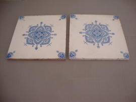 Tegels - blauw wit - VERKOCHT