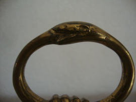 Koperen tafelbel met hand - VERKOCHT