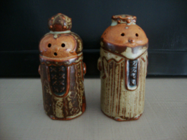 Vintage peper- en zoutstel - Siebers - VERKOCHT