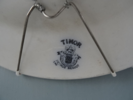 Groot wandbord - Chinees decor - Timor - Petrus Regout - VERKOCHT