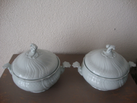 Schalen Hutschenreuter Germany - Dresden - Seladon - Celadon - VERKOCHT