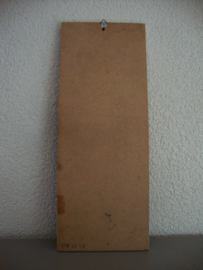 Vintage schilderijtje - hardboard - VERKOCHT