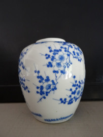 Gemberpot blauw/wit - China - VERKOCHT