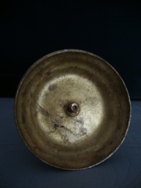 Kandelaar - vogel - koper of messing - VERKOCHT