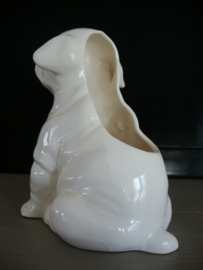Vintage bloempotje hond - VERKOCHT