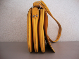 Vintage tas - geel - VERKOCHT