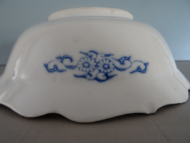 Japanse schaal blauw/wit/goud - VERKOCHT