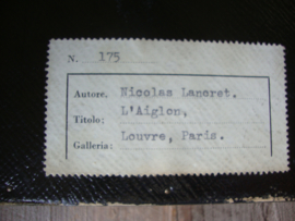 Schilderij hout Nicolas Lancret L'Aiglon - VERKOCHT