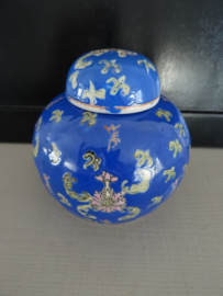 Gemberpotje blauw - VERKOCHT