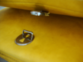 Vintage tas - geel - VERKOCHT
