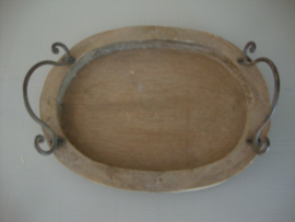 Houten dienblad - VERKOCHT