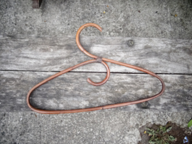 Vintage bamboe kledinghanger