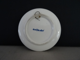 Klein wandbordje - schoteltje - Delfts blauw - Handpainted - VERKOCHT