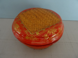 Chinese mandjes -  lak - VERKOCHT