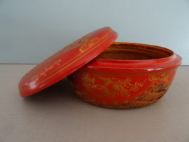 Chinese mandjes -  lak - VERKOCHT