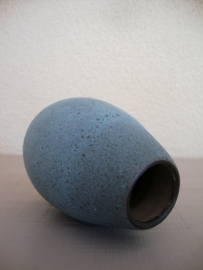 Keramiek - vaasje blauw - Ravelli - VERKOCHT