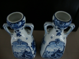 Hollandse vaasjes - Delfts blauw - Mosa - VERKOCHT