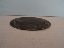 Bronzen plaquette - dante Beatrice - VERKOCHT