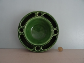 Vintage bloemensteker - Jasba keramiek - Germany - groen - VERKOCHT