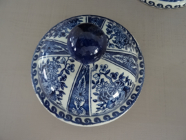 Dekselpot - Delfts blauw - Boch - VERKOCHT