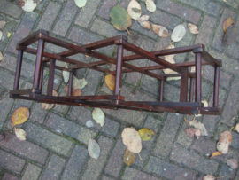 Vintage houten wijnrek - VERKOCHT