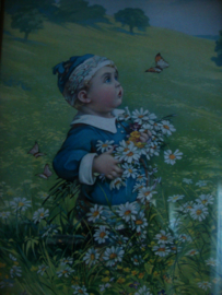 Vintage schildertijtje - VERKOCHT