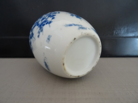 Klein gemberpotje - blauw wit -  VERKOCHT