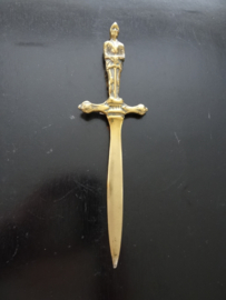 Briefopener - messing - VERKOCHT