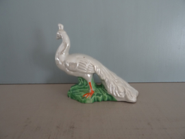 Beeldje pauw - VERKOCHT