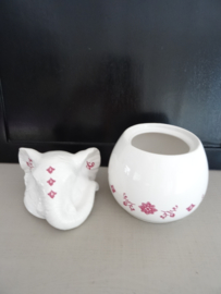 Dekselpot - olifant - Zara Home - VERKOCHT