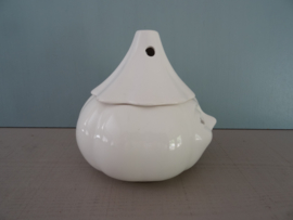 Vintage knoflookpot - gezicht - VERKOCHT