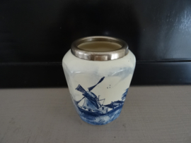 Lepelvaasje Delfts blauw - VERKOCHT