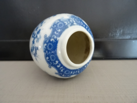 Klein gemberpotje - blauw wit -  VERKOCHT